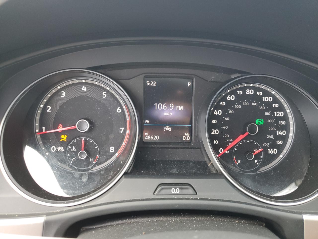 2020 Volkswagen Atlas VIN 1V2GC2CA2LC204256 Copart auction photo, water/flood / side damage thumbnail 9