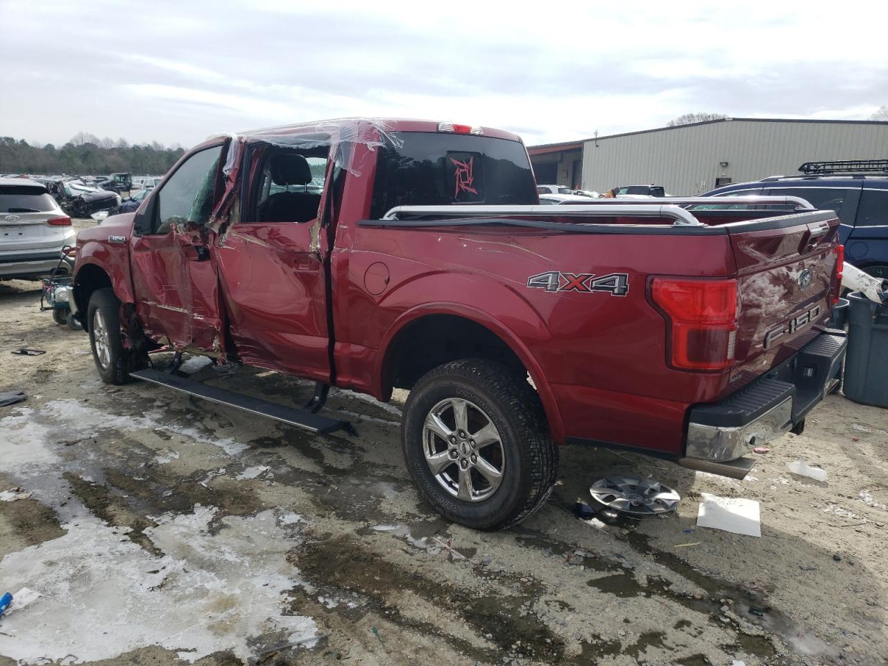 2019 Ford F-150 VIN 1FTEW1E45KKF11278 Copart auction photo, all over damage thumbnail 2