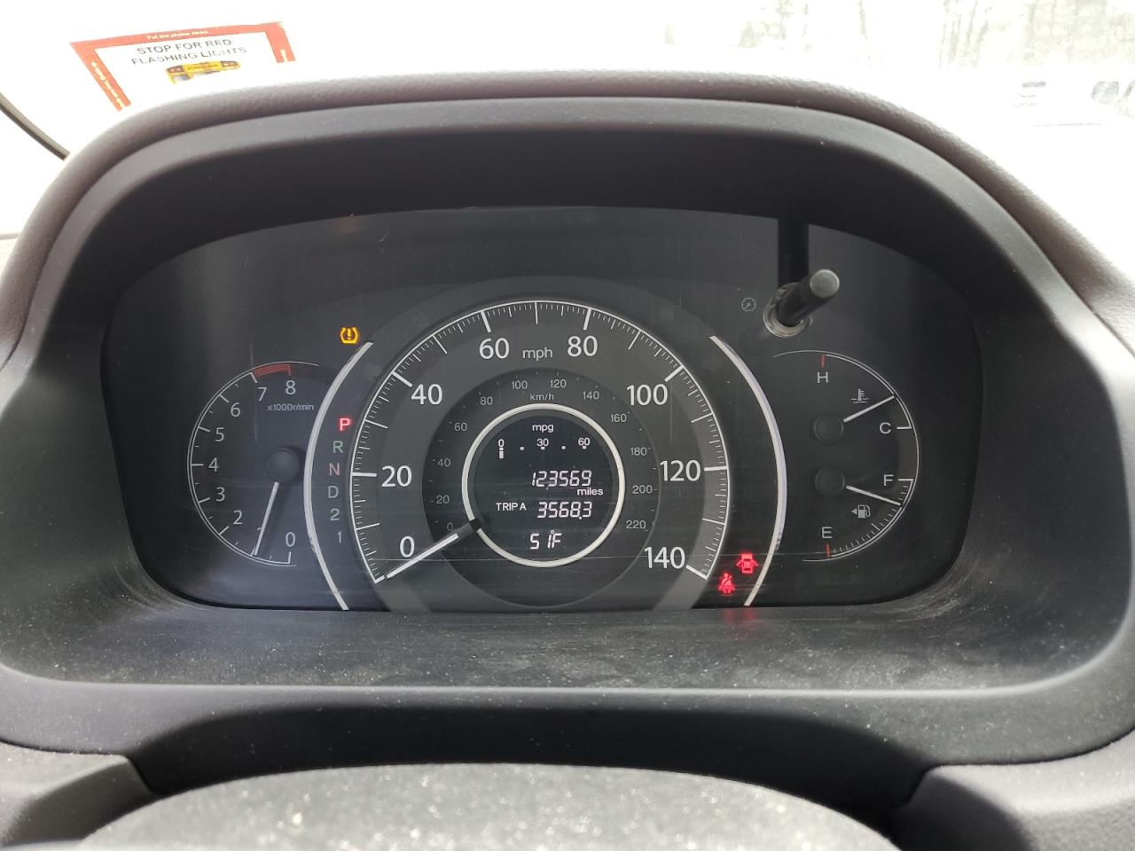 2013 Honda CR-V VIN 5J6RM4H57DL019694 Copart auction photo, front end / minor dent/scratches damage thumbnail 9
