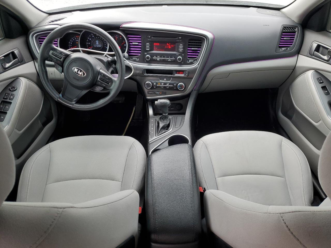 2015 KIA Optima VIN 5XXGM4A77FG373940 Copart auction photo, front end damage thumbnail 8