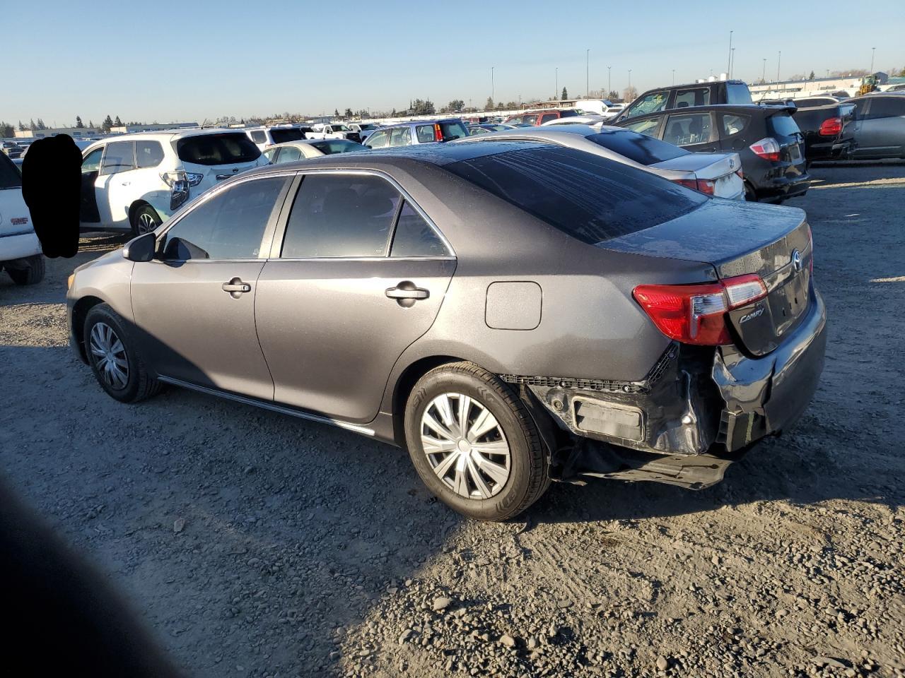 2012 Toyota Camry VIN 4T4BF1FK1CR165267 Copart auction photo, rear end damage thumbnail 2