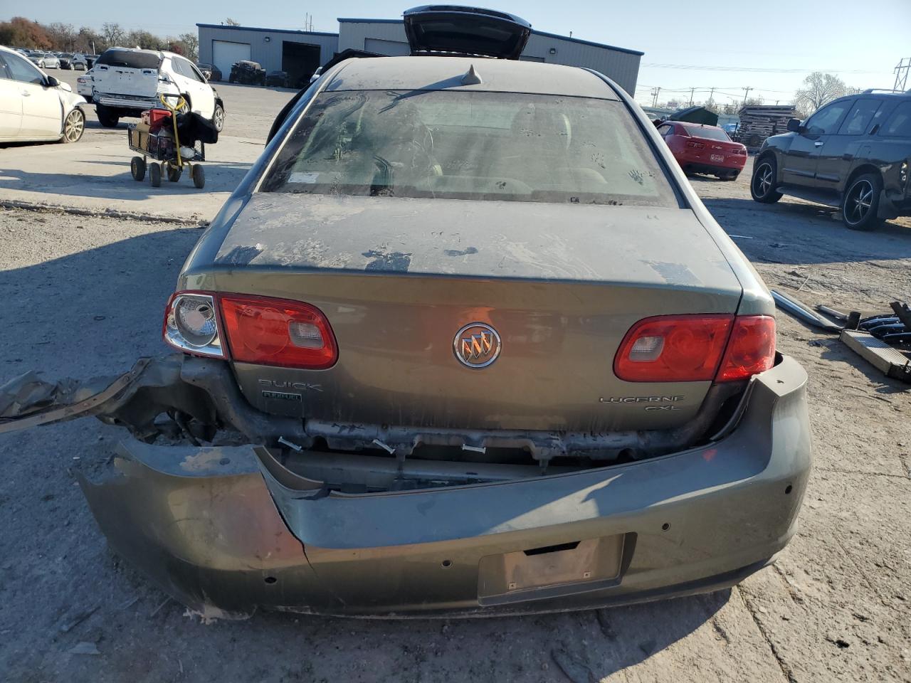 2011 Buick Lucerne VIN 1G4HC5EMXBU113948 Copart auction photo, all over damage thumbnail 6