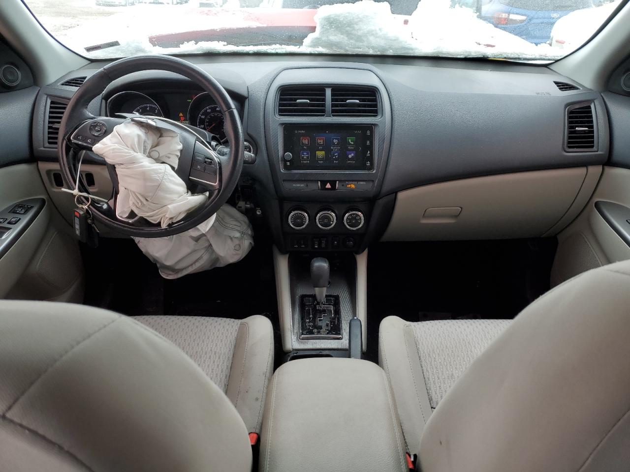 2019 Mitsubishi Outlander VIN JA4AR3AU4KU032243 Copart auction photo, front end damage thumbnail 8