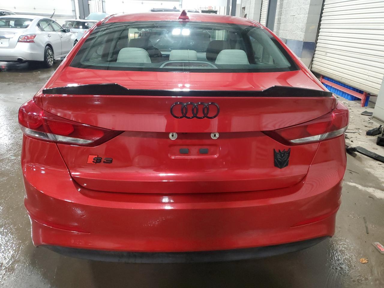 2018 Hyundai Elantra VIN 5NPD84LF8JH215745 Copart auction photo, front end damage thumbnail 6