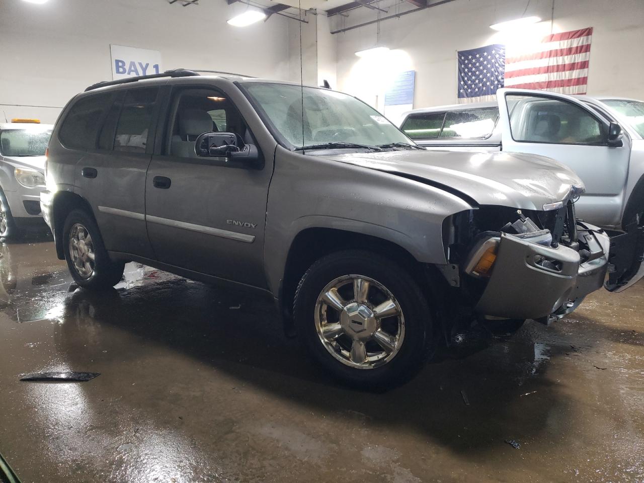 2006 GMC Envoy VIN 1GKDT13S762185578 Copart auction photo, front end damage thumbnail 4