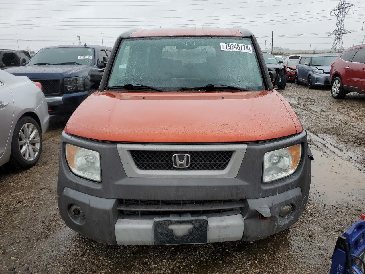 2003 Honda Element VIN 5J6YH28503L047050 Copart auction photo, front end damage thumbnail 5