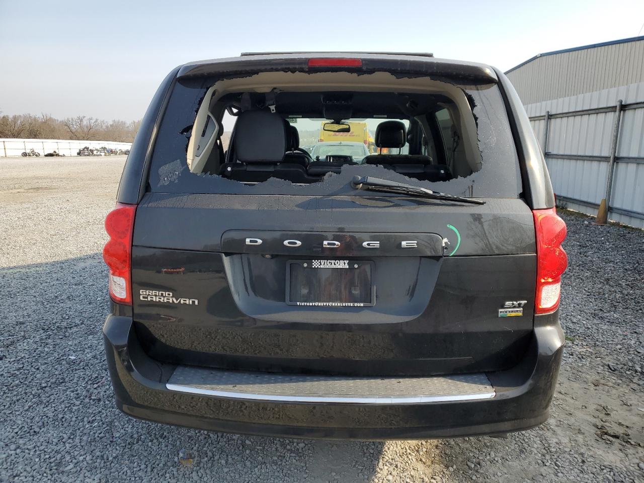 2019 Dodge Caravan VIN 2C4RDGCG7KR790046 Copart auction photo, vandalism damage thumbnail 6