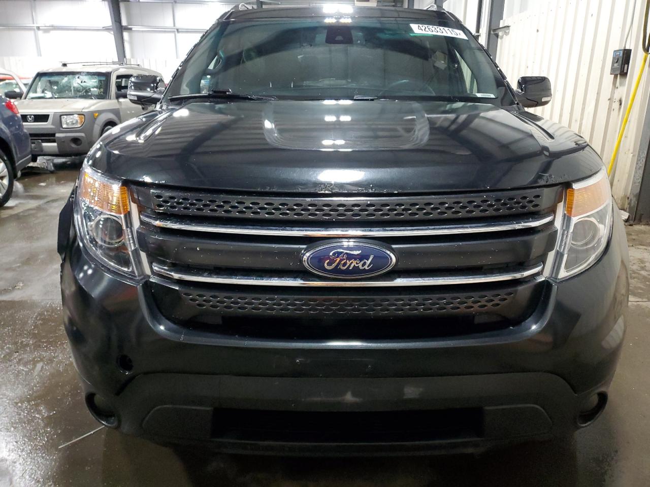 2015 Ford Explorer VIN 1FM5K8F85FGC39180 Copart auction photo, front end damage thumbnail 5