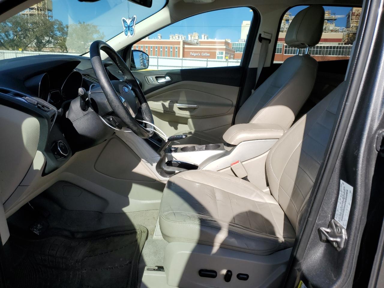 2013 Ford Escape VIN 1FMCU0HX4DUC35773 Copart auction photo, front end / side damage thumbnail 7
