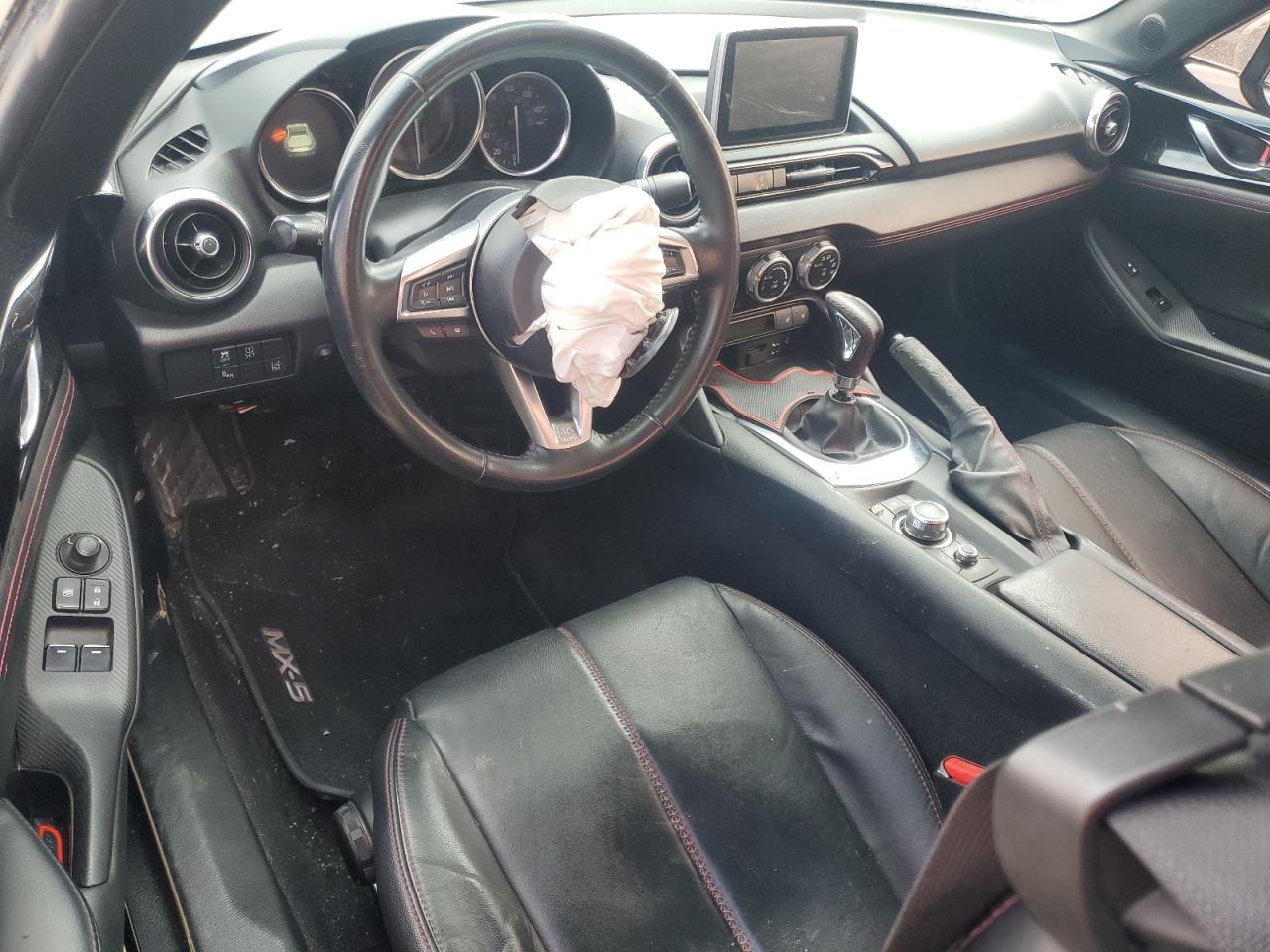 2017 Mazda MX-5 VIN JM1NDAM78H0105436 Copart auction photo, front end / side damage thumbnail 8
