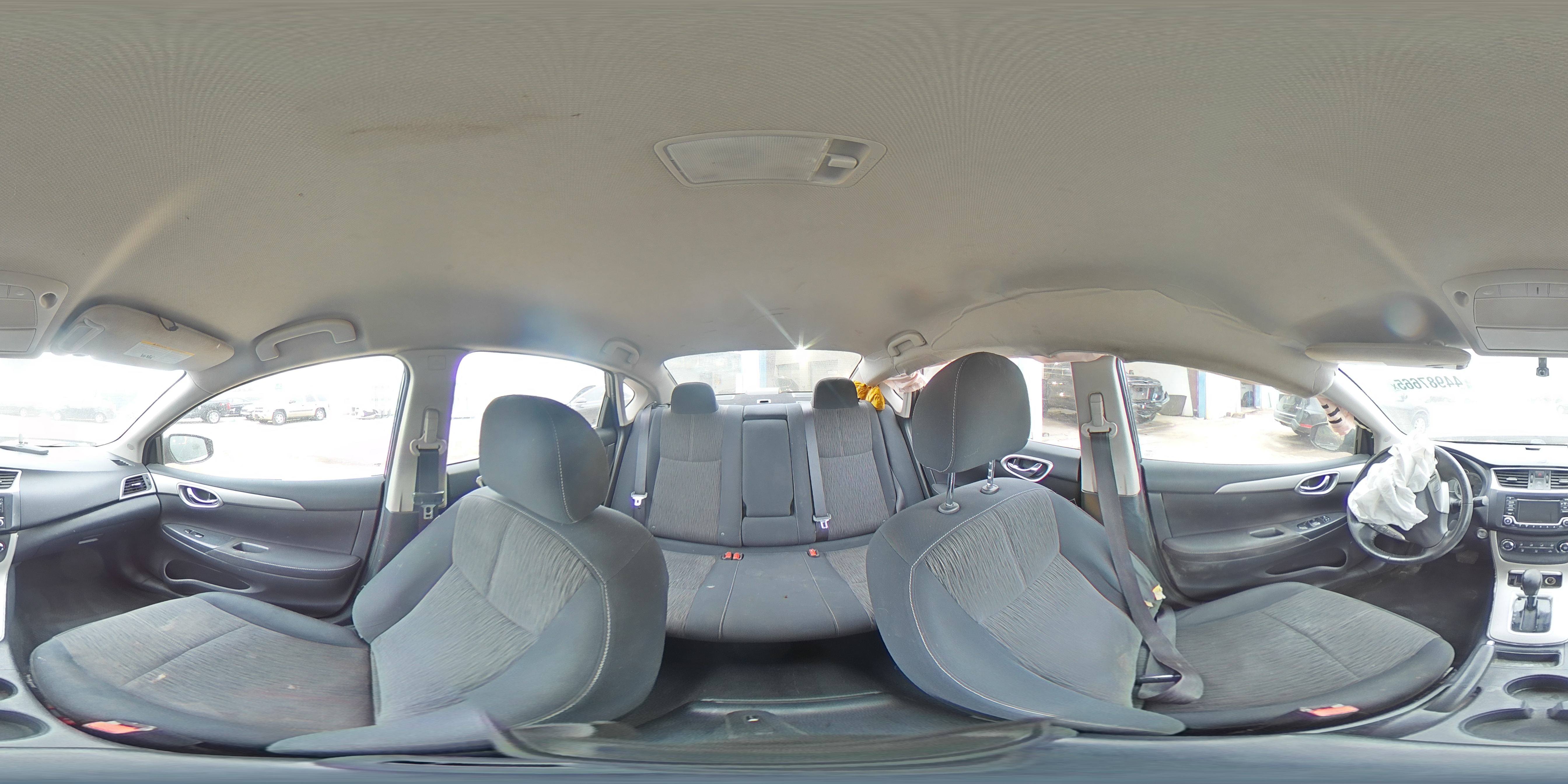 2015 Nissan Sentra VIN 3N1AB7AP0FL650626 Copart auction photo, front end / side damage thumbnail 14