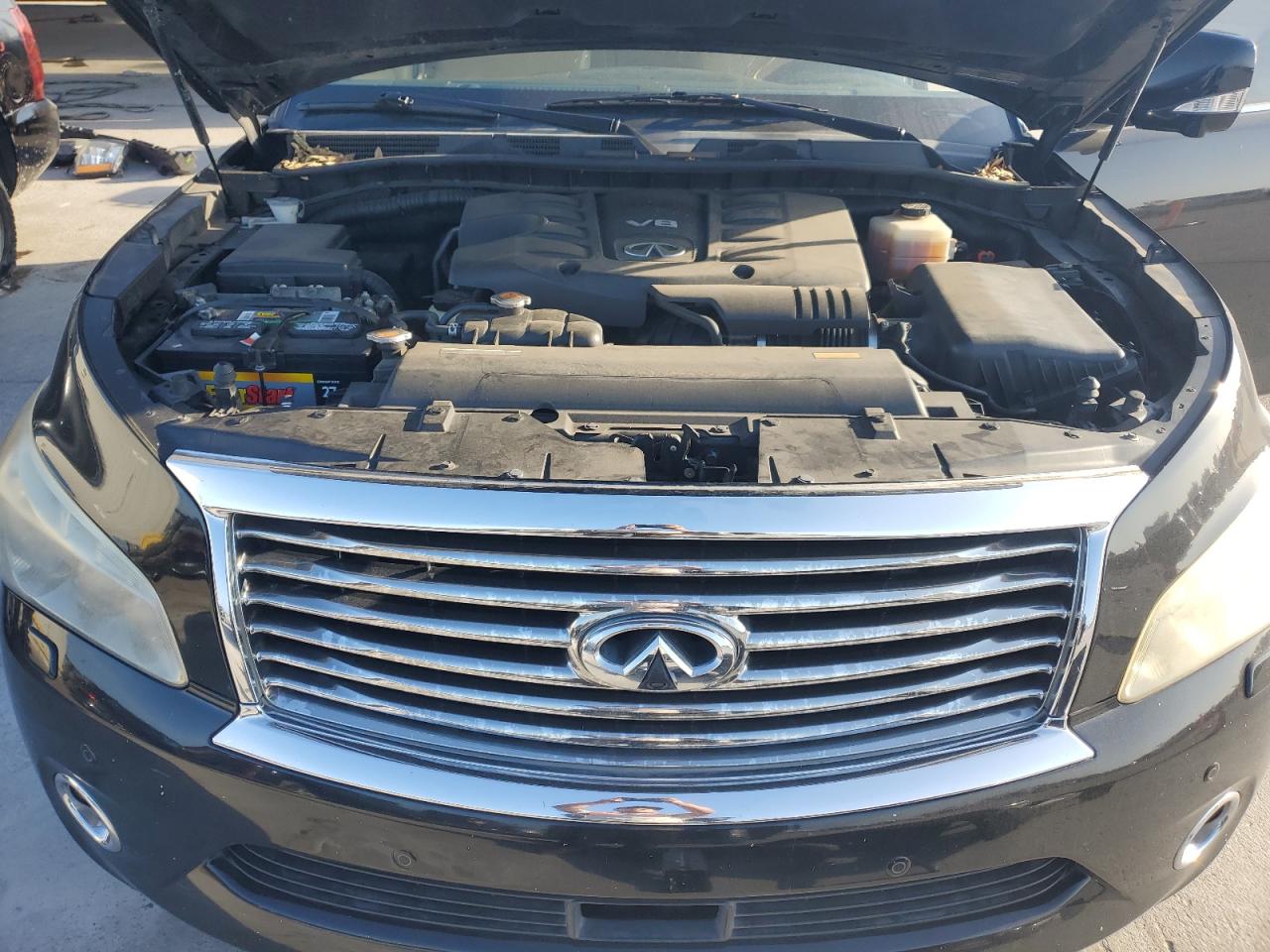 2014 Infiniti QX80 VIN JN8AZ2NF2E9554389 Copart auction photo, rear end damage thumbnail 12