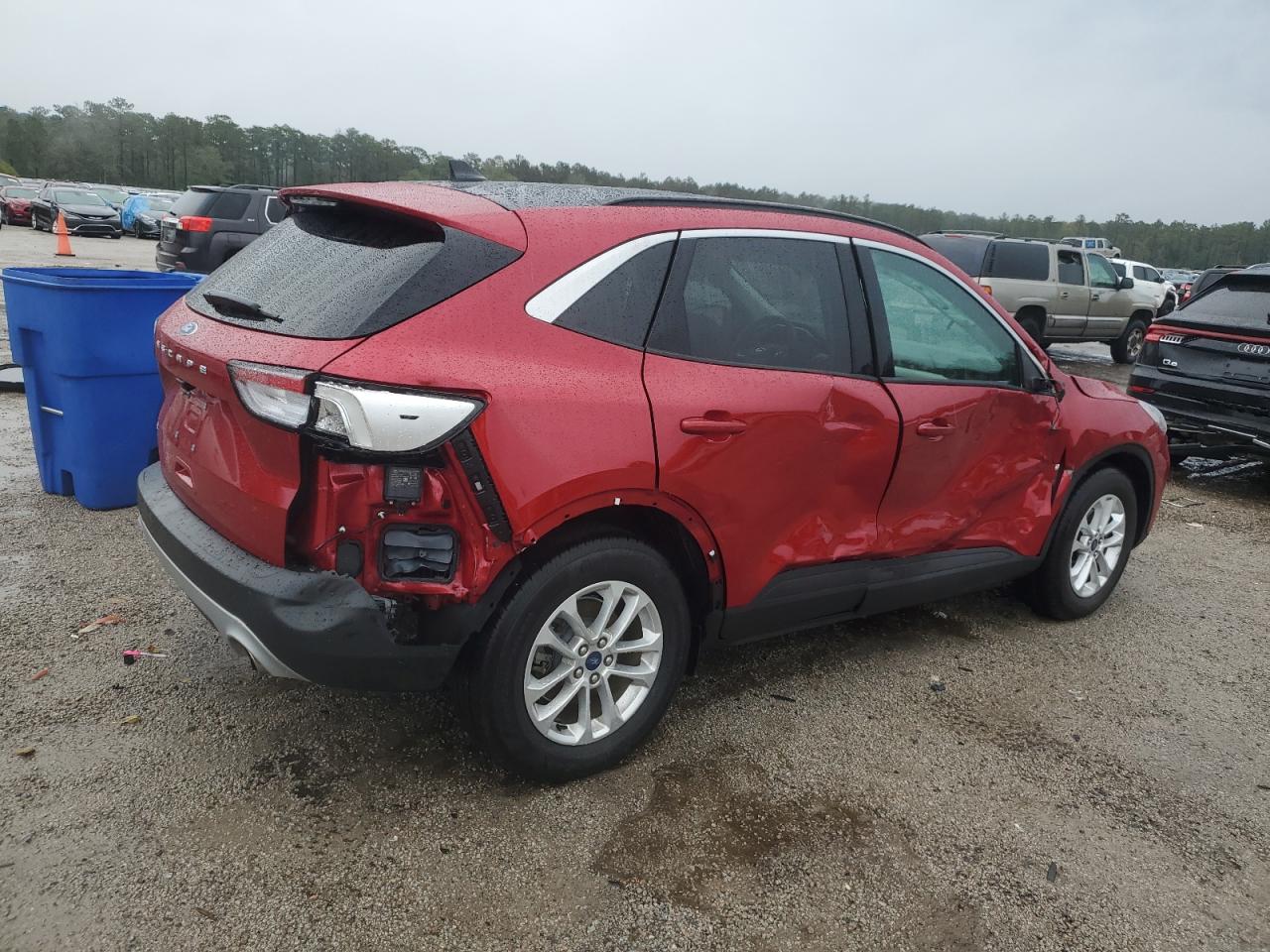 2021 Ford Escape VIN 1FMCU0G63MUB17903 Copart auction photo, side damage thumbnail 3