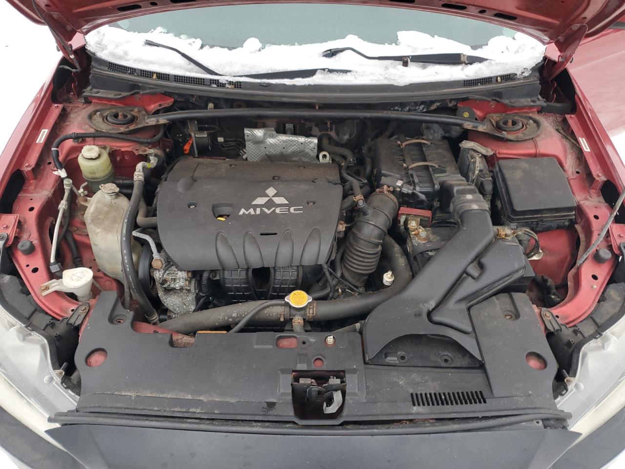 2008 Mitsubishi Lancer VIN JA3AU86U38U042103 Copart auction photo, minor dent/scratches damage thumbnail 11