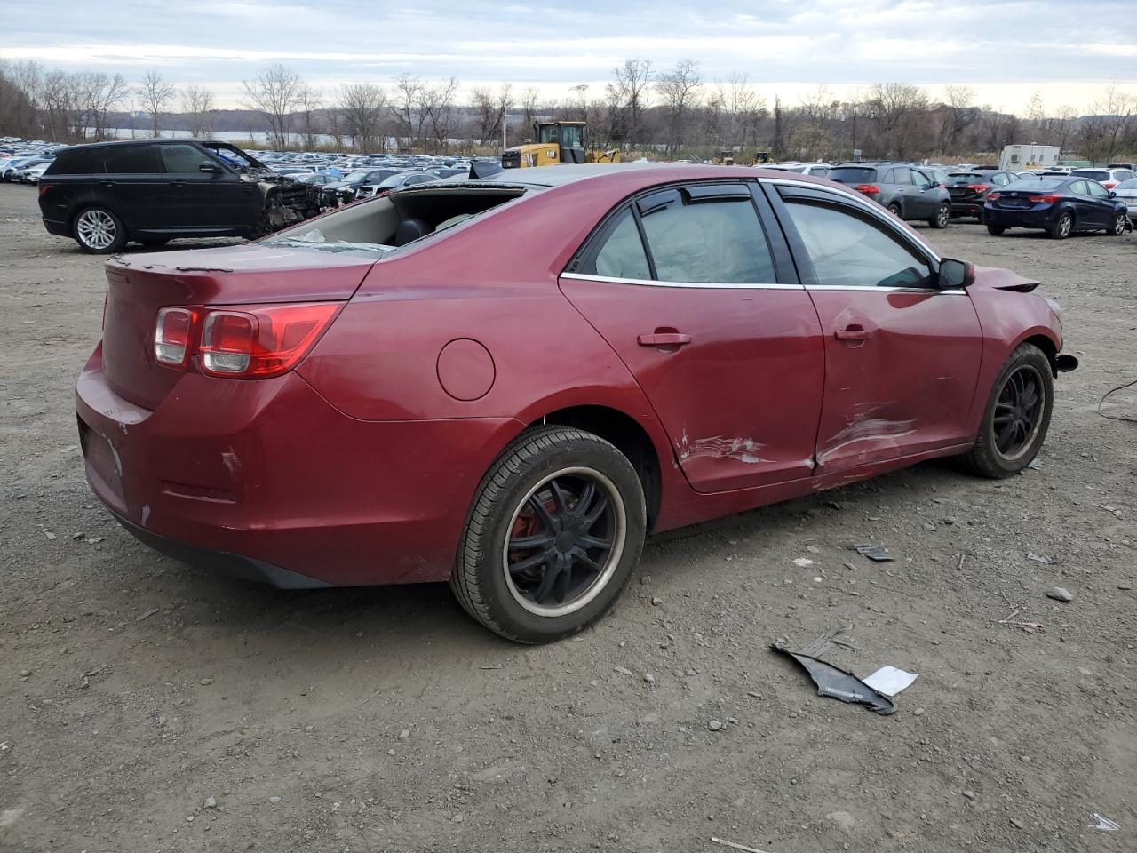 2013 Chevrolet Malibu VIN 1G11D5RR1DF100885 Copart auction photo, all over / front end damage thumbnail 3