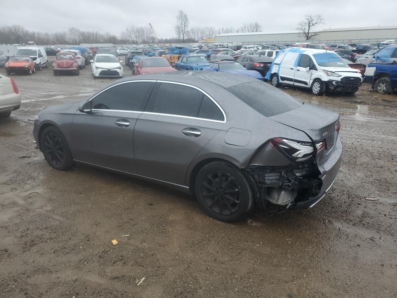 2019 Mercedes-Benz A-klasse VIN WDD3G4EB1KW022623 Copart auction photo, rear end damage thumbnail 2