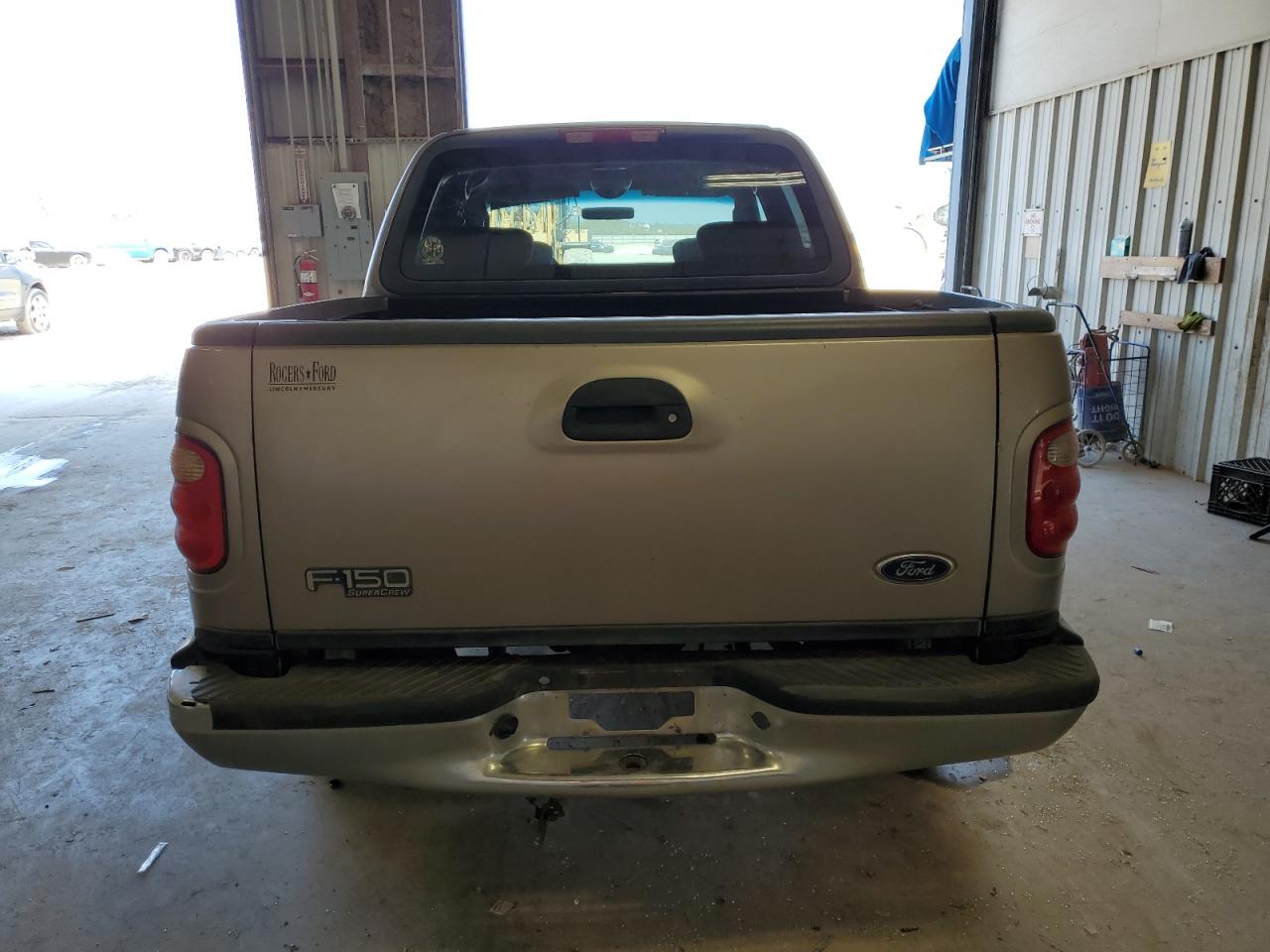 2002 Ford F-150 VIN 1FTRW07L82KD59187 Copart auction photo, side / hail damage thumbnail 6