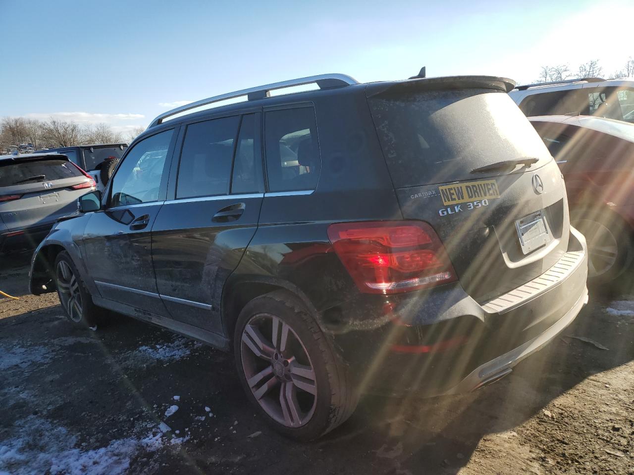 2014 Mercedes-Benz GLK-klasse VIN WDCGG8JB1EG182356 Copart auction photo, front end damage thumbnail 2