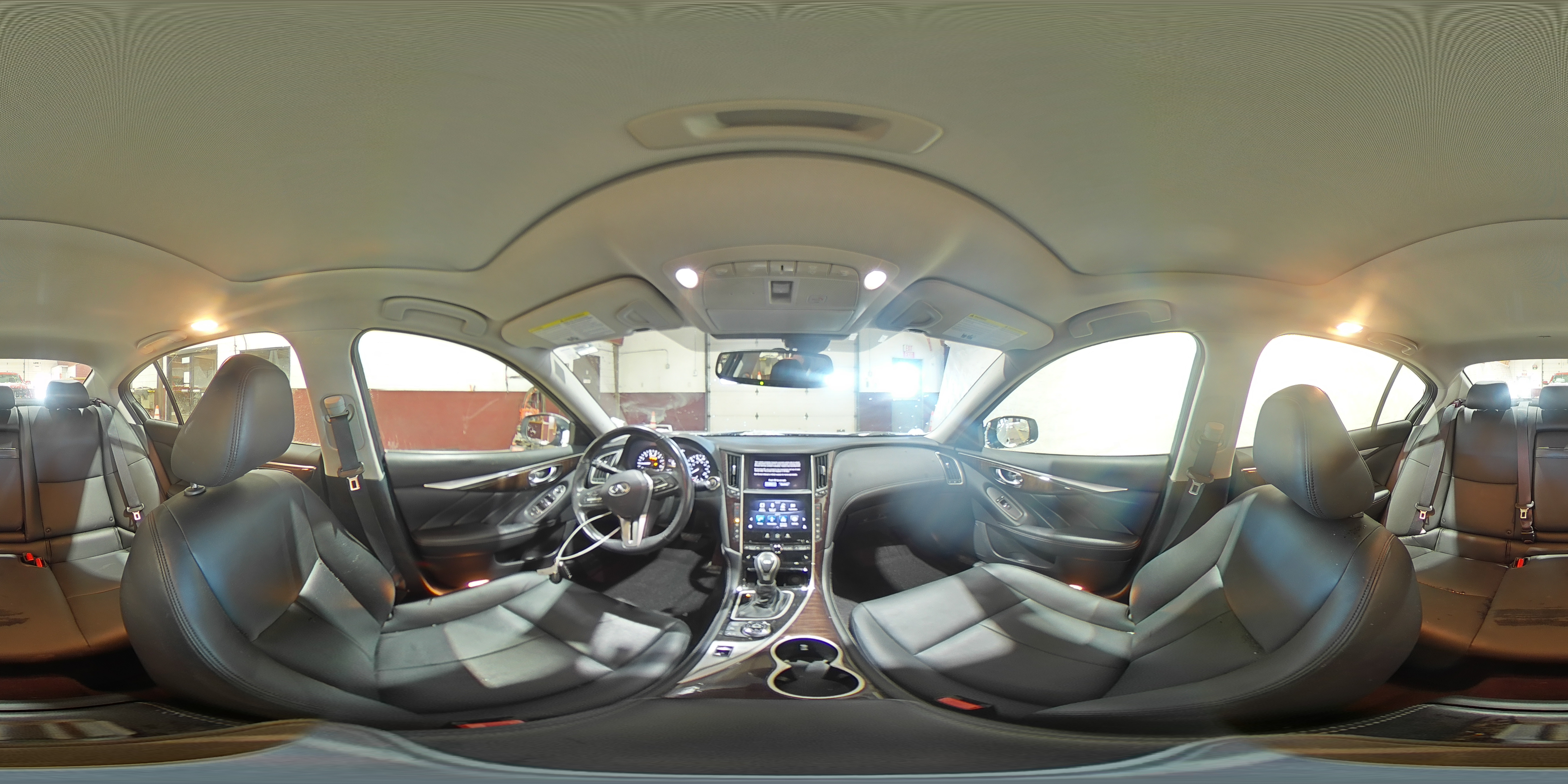 2018 Infiniti Q50 VIN JN1EV7AR8JM612103 Copart auction photo, front end / minor dent/scratches damage thumbnail 14