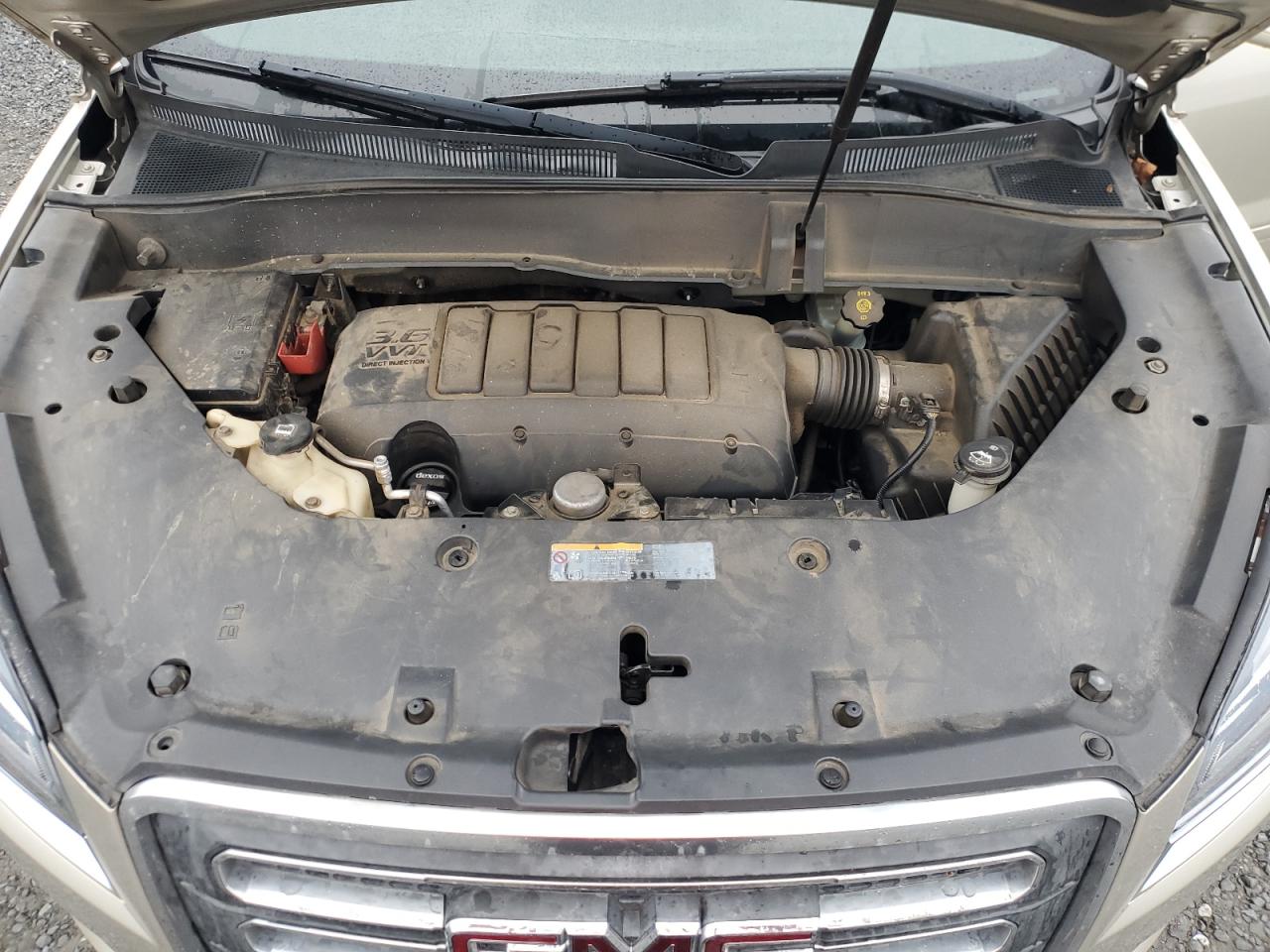 2013 GMC Acadia VIN 1GKKVRKD1DJ266145 Copart auction photo, water/flood damage thumbnail 13
