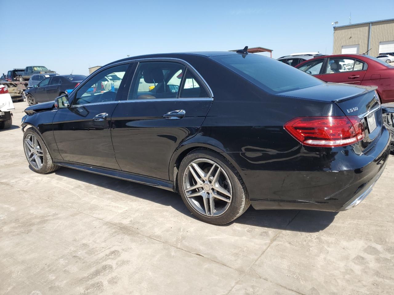 2014 Mercedes-Benz E-klasse VIN WDDHF8JB1EB072178 Copart auction photo, front end damage thumbnail 2