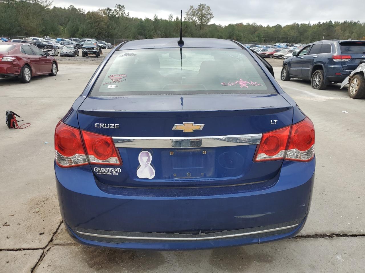 2013 Chevrolet Cruze VIN 1G1PC5SB3D7115456 Copart auction photo, side / front end damage thumbnail 6