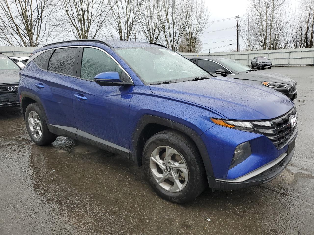 2022 Hyundai Tucson VIN 5NMJBCAE6NH104994 Copart auction photo, side damage thumbnail 4