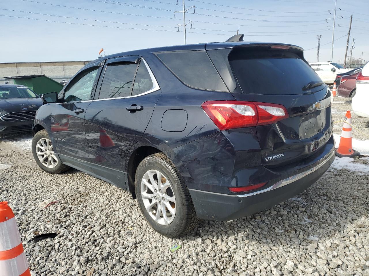 2020 Chevrolet Equinox VIN 3GNAXJEV9LS623065 Copart auction photo, front end damage thumbnail 2