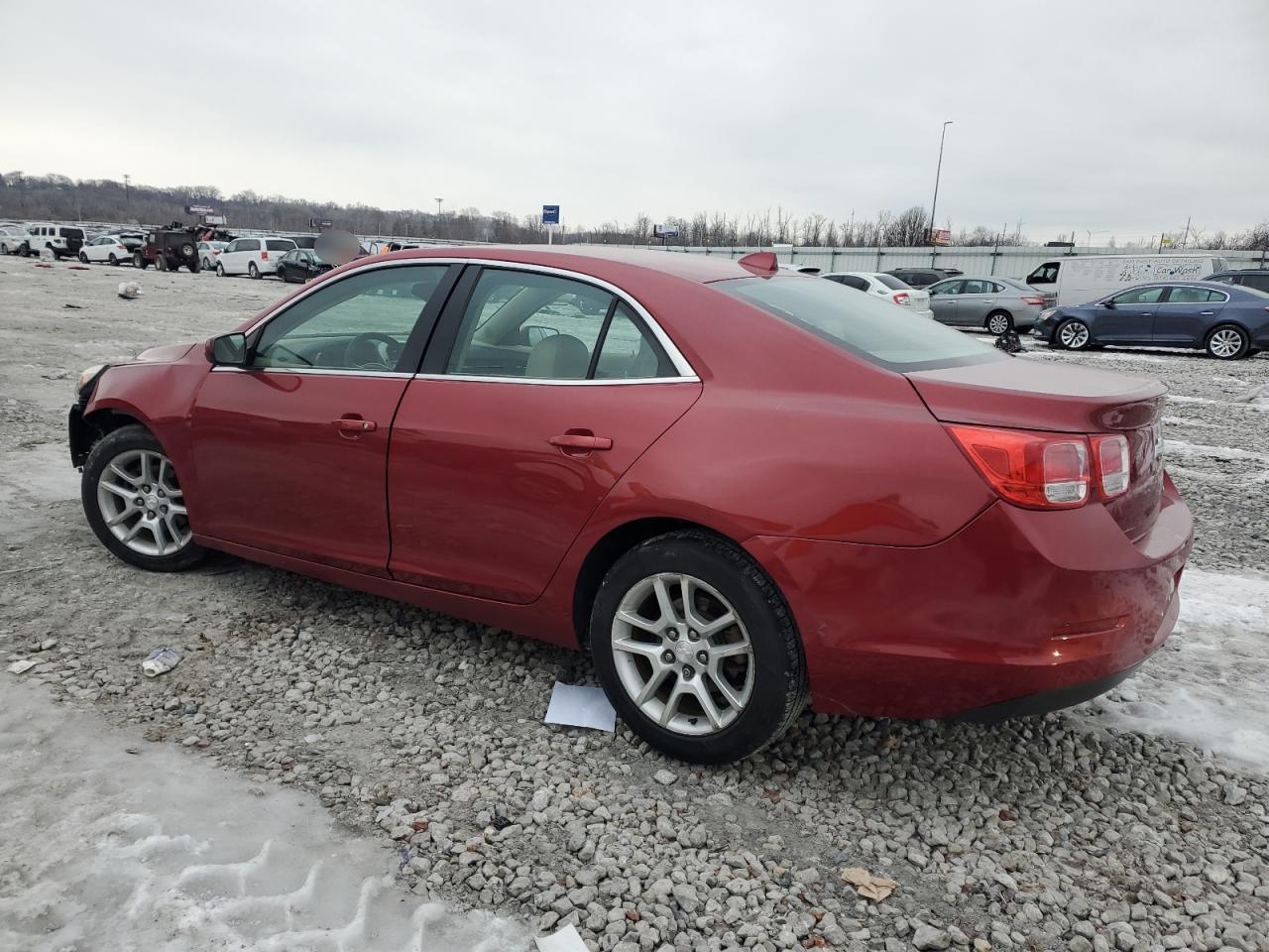 2013 Chevrolet Malibu VIN 1G11D5RR1DF105682 Copart auction photo, front end / side damage thumbnail 2