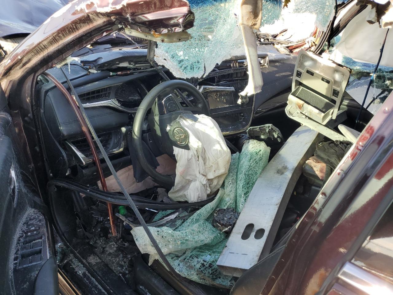 2013 Toyota Avalon VIN 4T1BD1EB2DU004879 Copart auction photo, all over damage thumbnail 8
