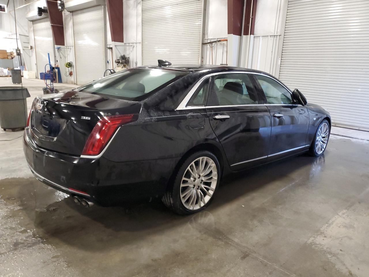 2018 Cadillac CT6 VIN 1G6KG5RS7JU159259 Copart auction photo, front end damage thumbnail 3