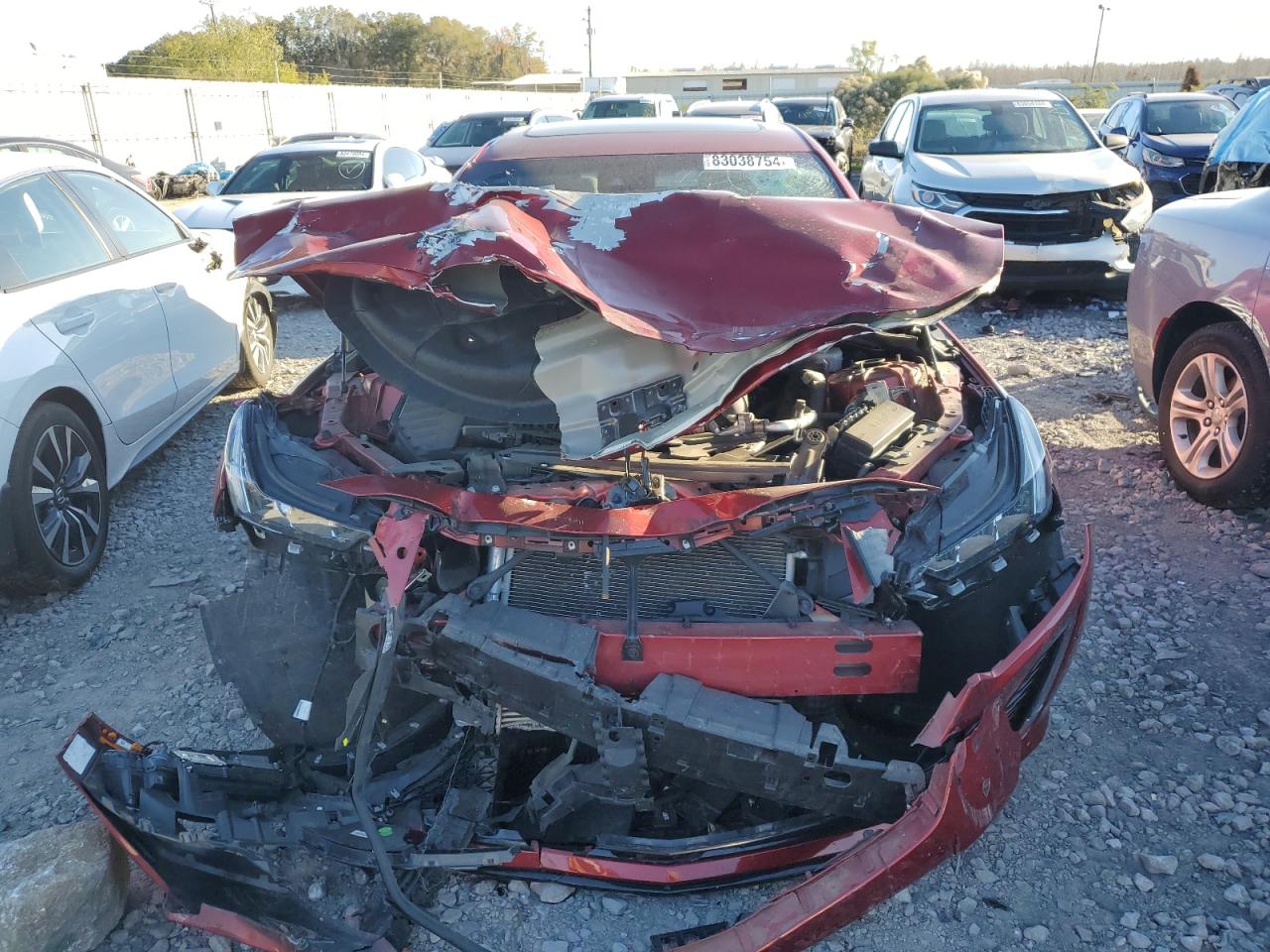 2021 Cadillac CT5 VIN 1G6DW5RK9M0145161 Copart auction photo, all over damage thumbnail 5