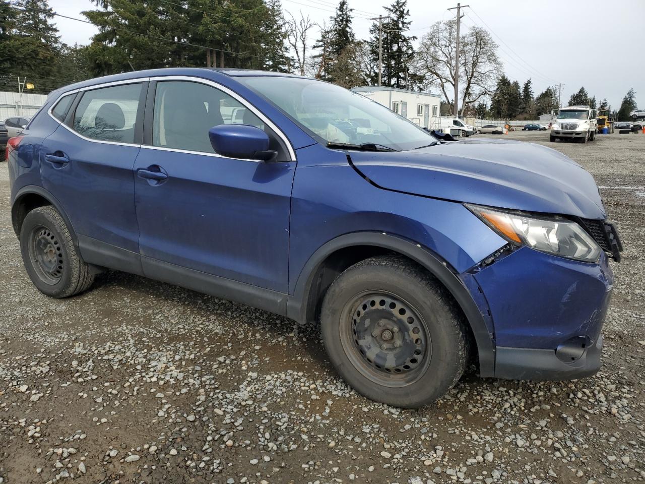 2018 Nissan Rogue VIN JN1BJ1CP3JW150433 Copart auction photo, front end / side damage thumbnail 4