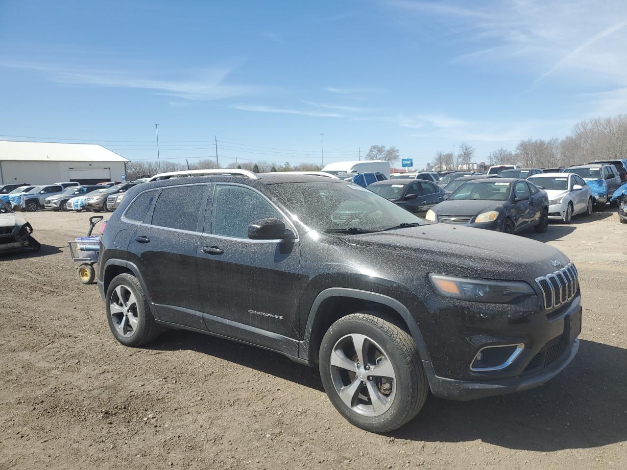 2019 Jeep Grand Cherokee VIN 1C4PJMDX5KD334899 Copart auction photo, rear end damage thumbnail 4