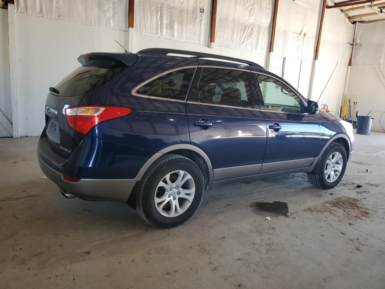 2010 Hyundai Veracruz VIN KM8NU4CC8AU117838 Copart auction photo, rear end damage thumbnail 3