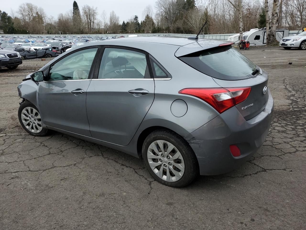 2017 Hyundai Elantra VIN KMHD35LH6HU364575 Copart auction photo, front end damage thumbnail 2