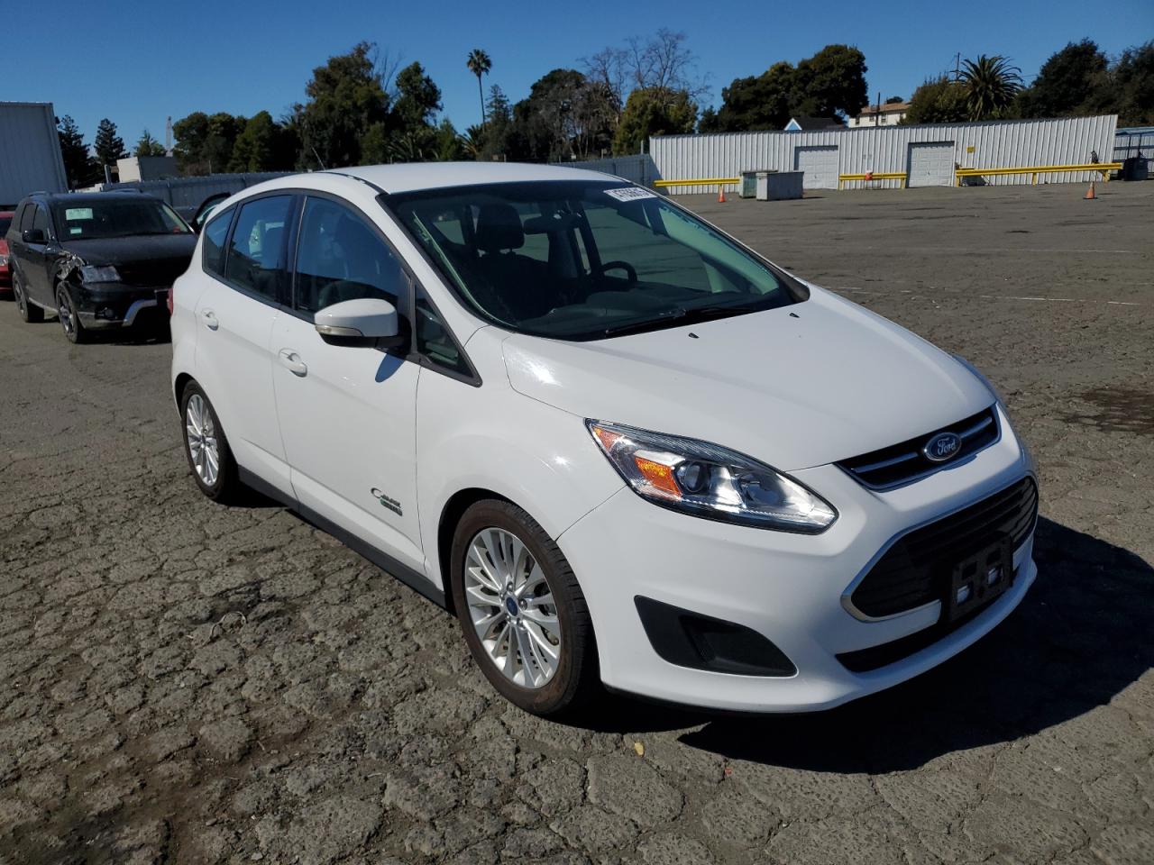 2017 Ford C-MAX VIN 1FADP5EU8HL105827 Copart auction photo, side damage thumbnail 4