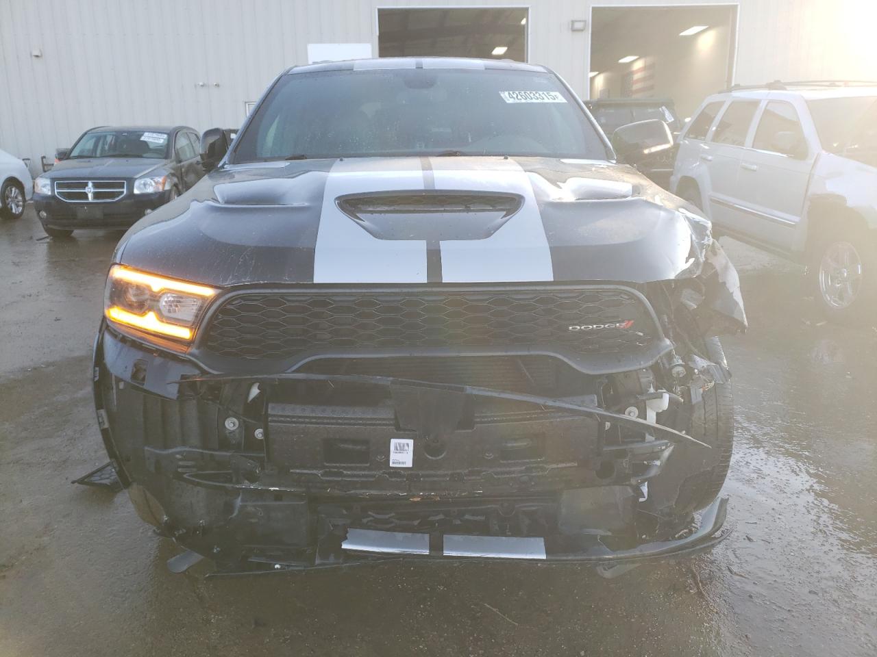 2021 Dodge Durango VIN 1C4SDJCT7MC607610 Copart auction photo, front end damage thumbnail 5