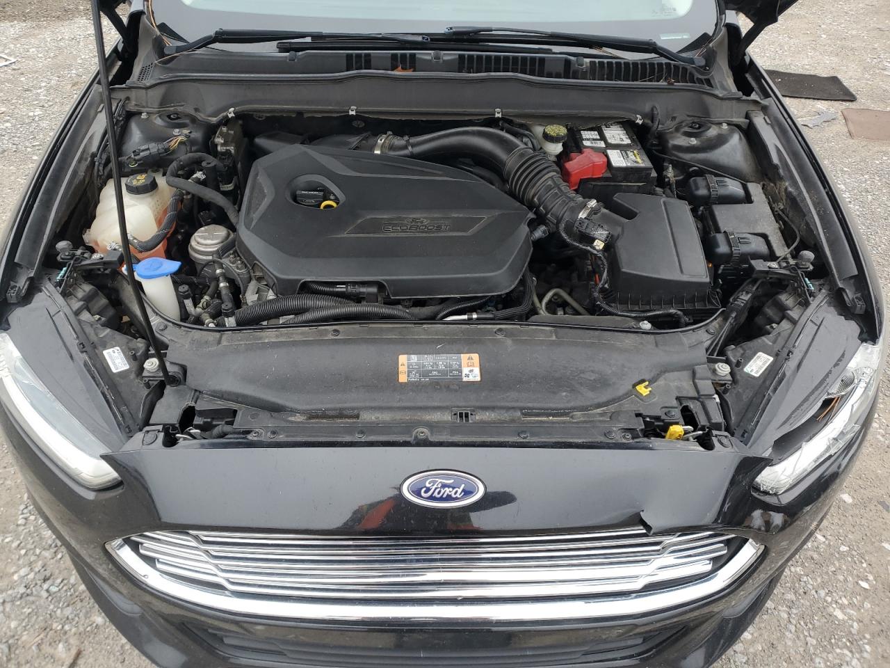 2013 Ford Fusion VIN 3FA6P0HR7DR154807 Copart auction photo, front end / side damage thumbnail 13