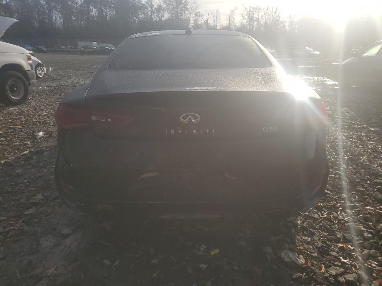 2017 Infiniti Q60 VIN JN1EV7EK6HM364554 Copart auction photo, front end damage thumbnail 6