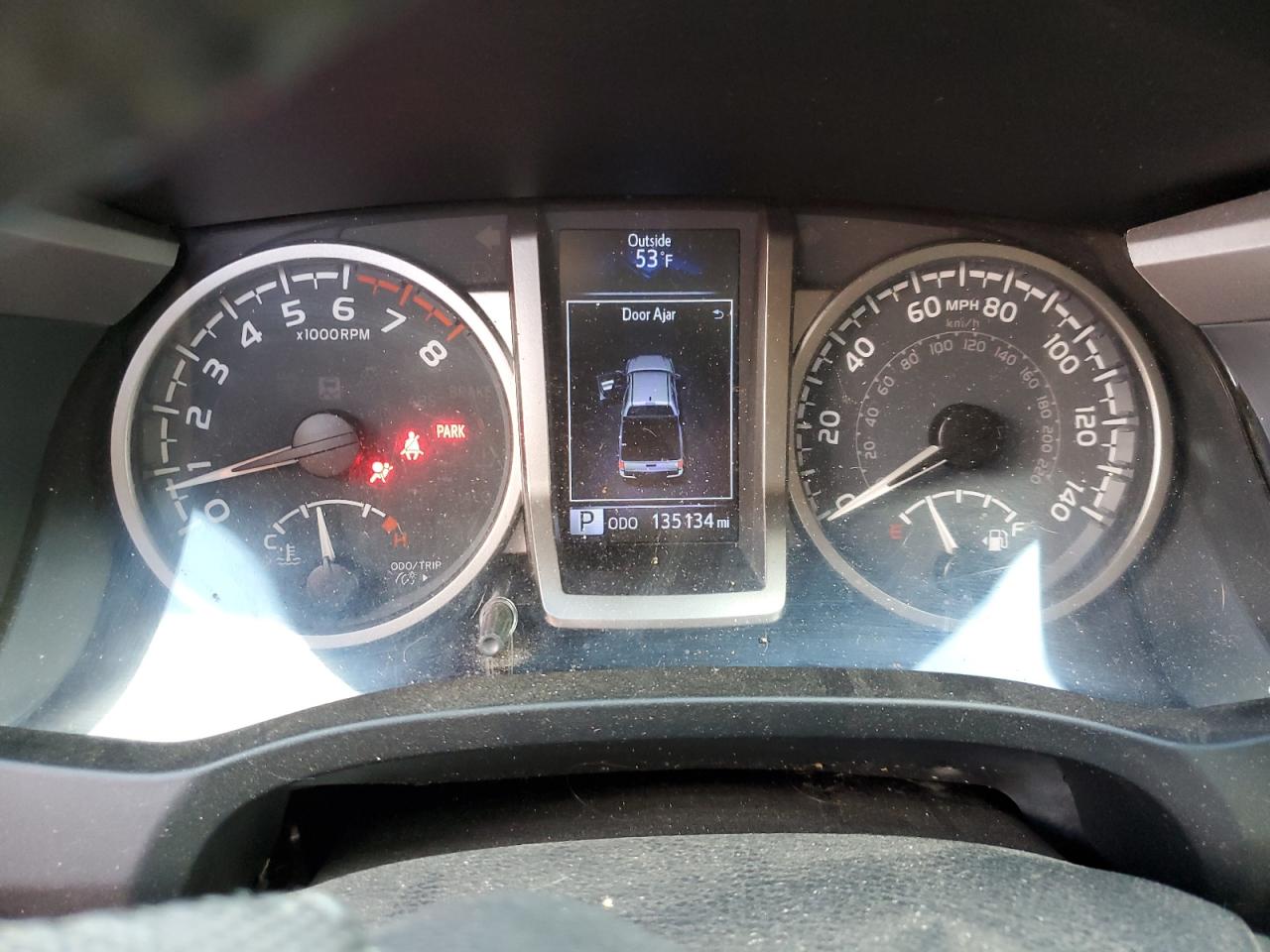 2020 Toyota Tacoma VIN 3TMCZ5AN7LM353167 Copart auction photo, front end / side damage thumbnail 9