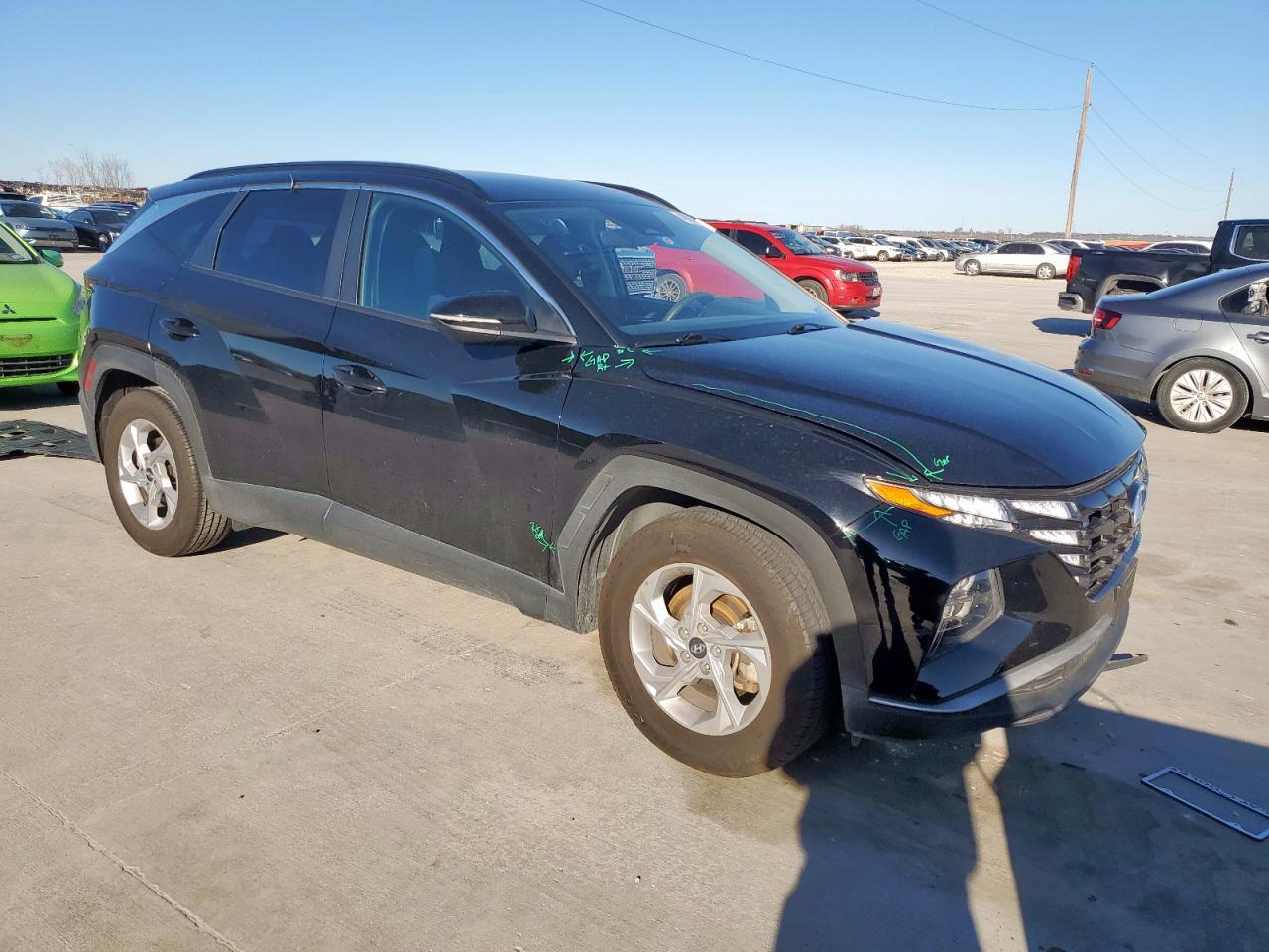 2023 Hyundai Tucson VIN 5NMJB3AE2PH239537 Copart auction photo, front end damage thumbnail 4