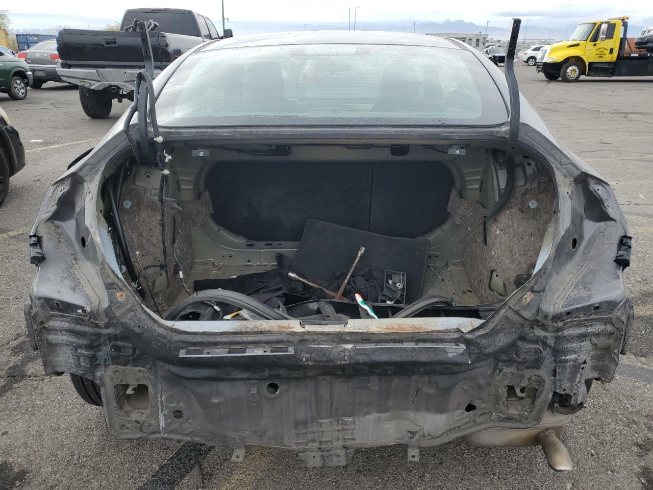 2016 Honda Civic VIN 2HGFC4B03GH305795 Copart auction photo, all over damage thumbnail 6
