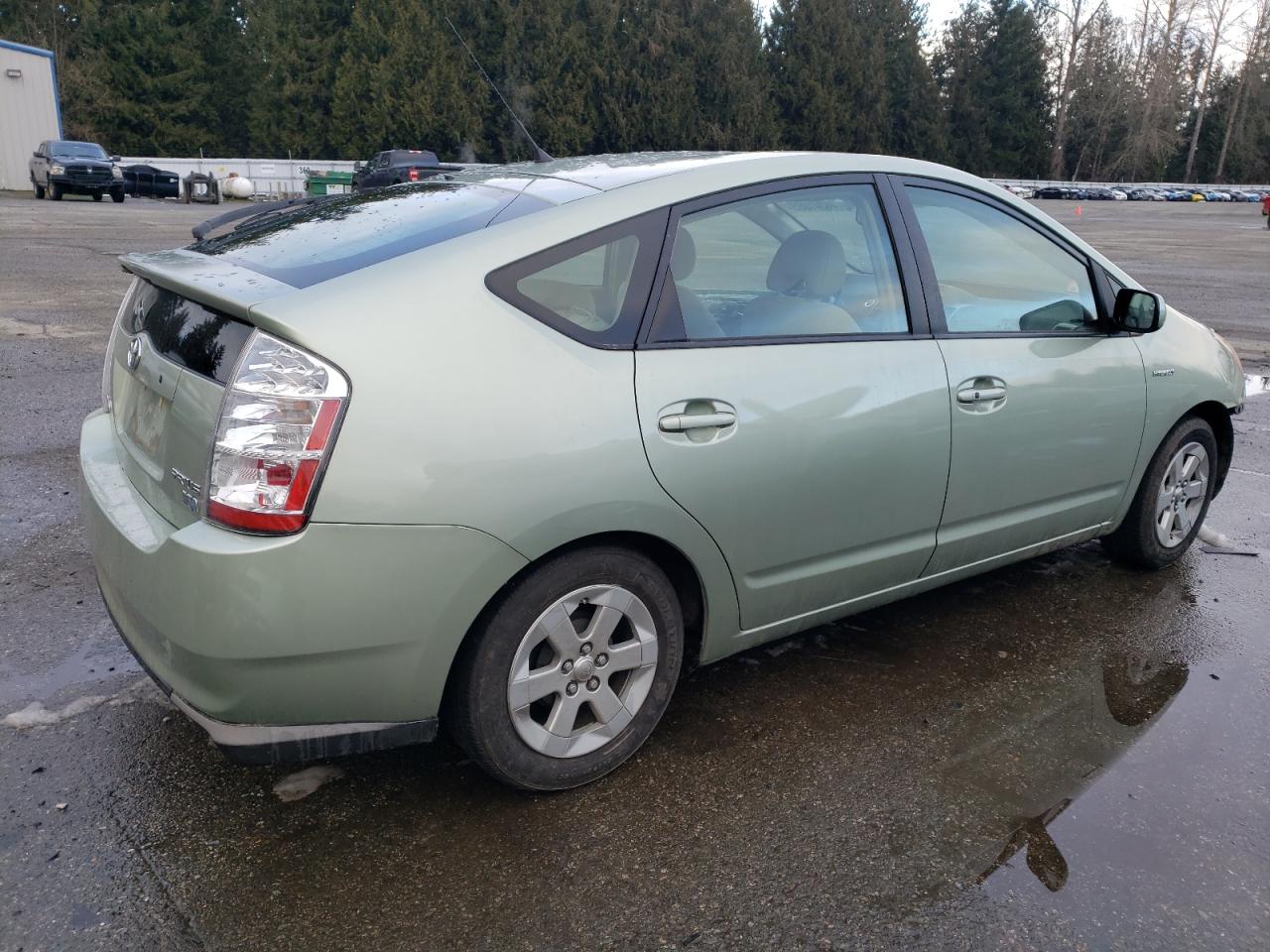 2008 Toyota Prius VIN JTDKB20U383378826 Copart auction photo, front end / side damage thumbnail 3