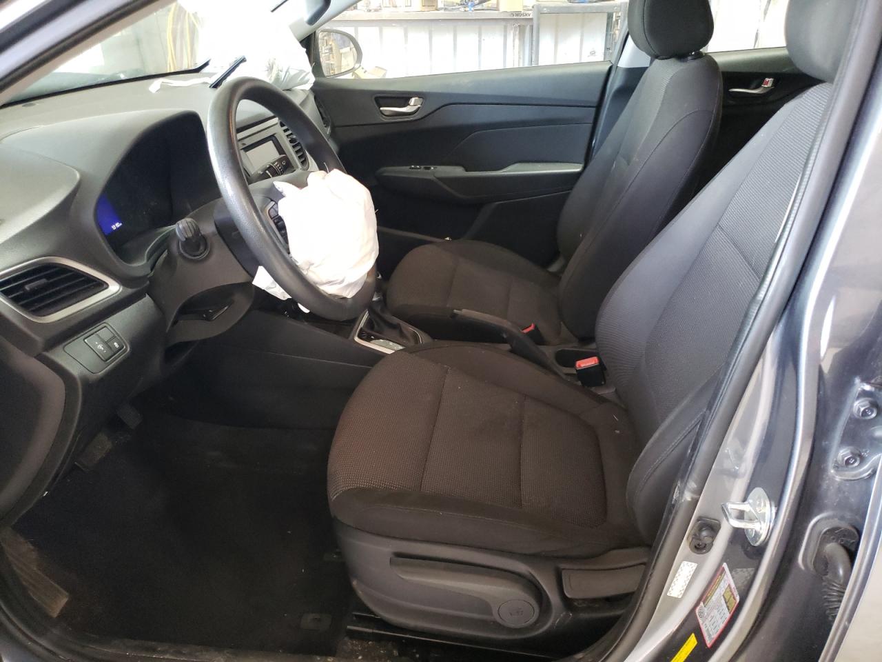 2020 Hyundai Accent VIN 3KPC24A63LE106987 Copart auction photo, front end damage thumbnail 7