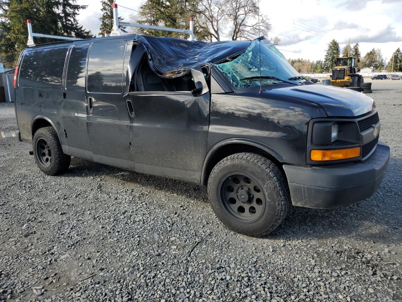 2011 Chevrolet Express VIN 1GCSGAF45B1149781 Copart auction photo, top/roof / side damage thumbnail 4