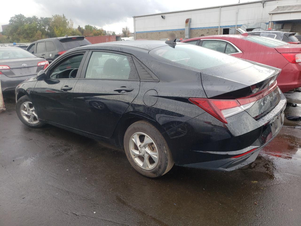 2022 Hyundai Elantra VIN KMHLL4AG3NU298319 Copart auction photo, vandalism damage thumbnail 2