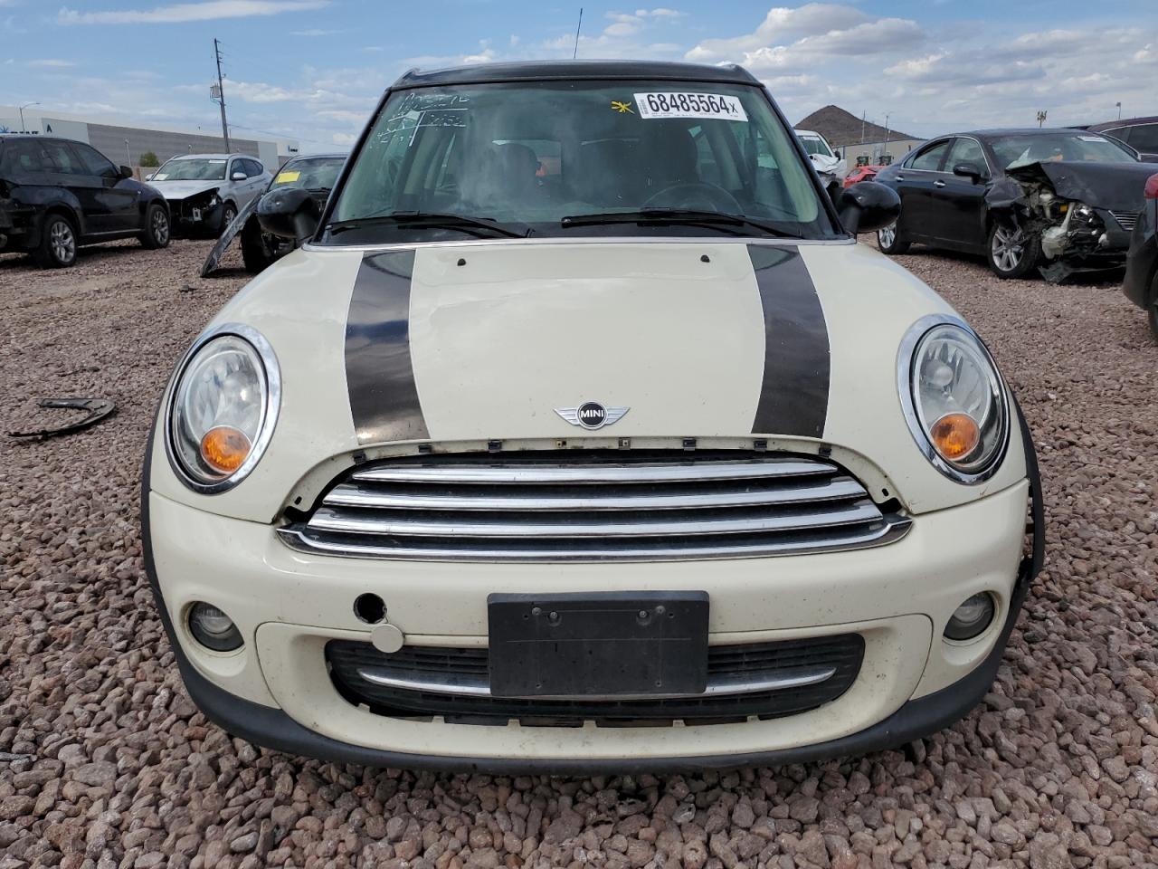 2014 MINI Cooper VIN WMWZF3C55ET492669 Copart auction photo, undercarriage / minor dent/scratches damage thumbnail 5