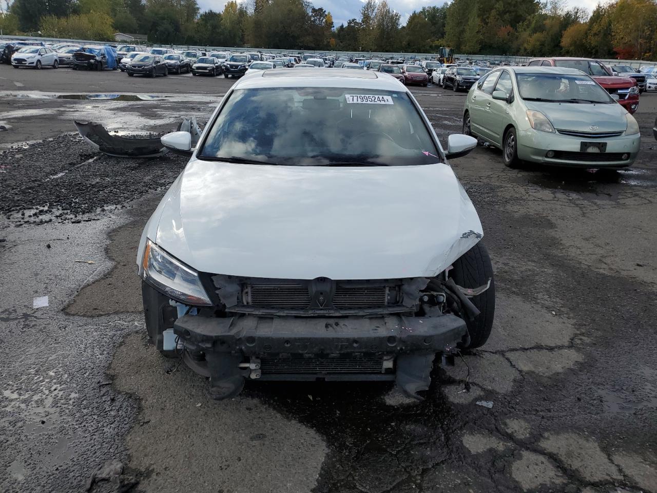 2016 Volkswagen Jetta VIN 3VW4T7AJXGM275310 Copart auction photo, front end / side damage thumbnail 5