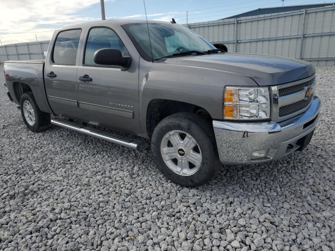 2013 Chevrolet Silverado VIN 3GCPKSE78DG168593 Copart auction photo, rear end / hail damage thumbnail 4